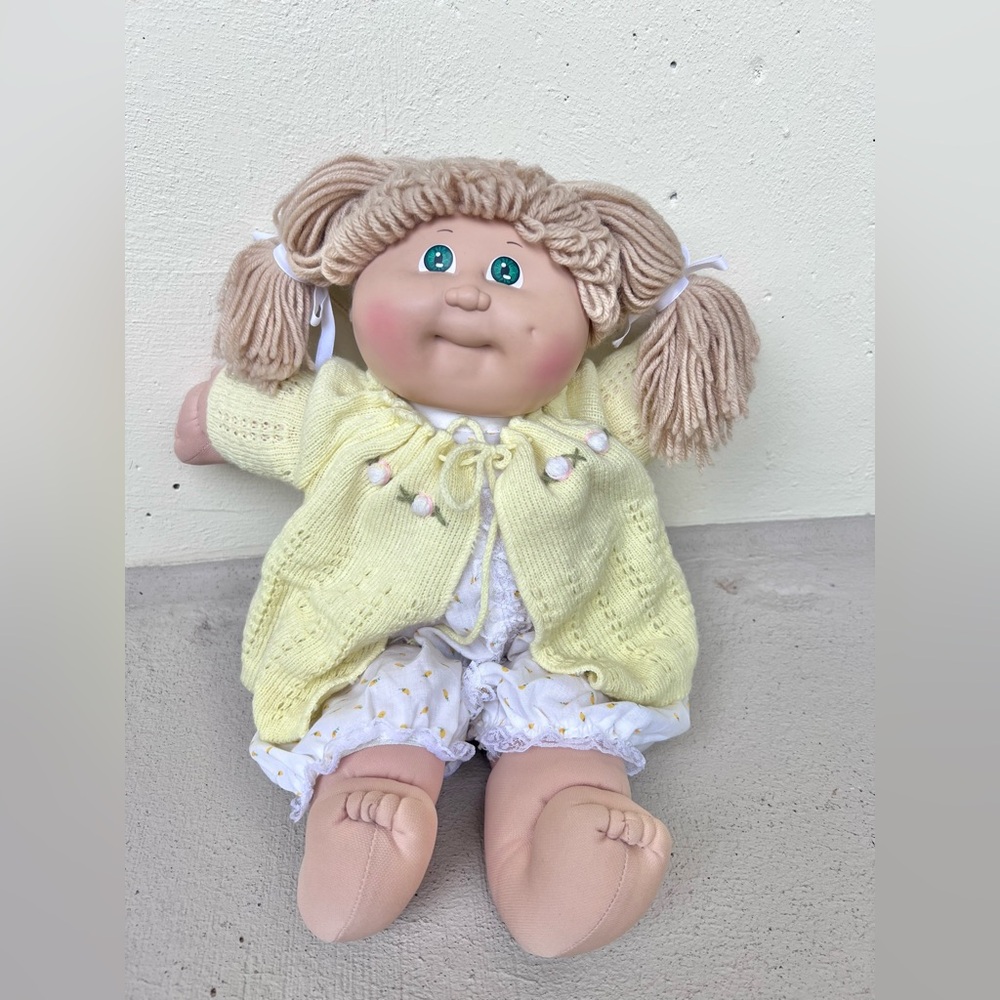 Original 1984 Coleco Cabbage Patch Kid with Green Xavier Roberts Signature